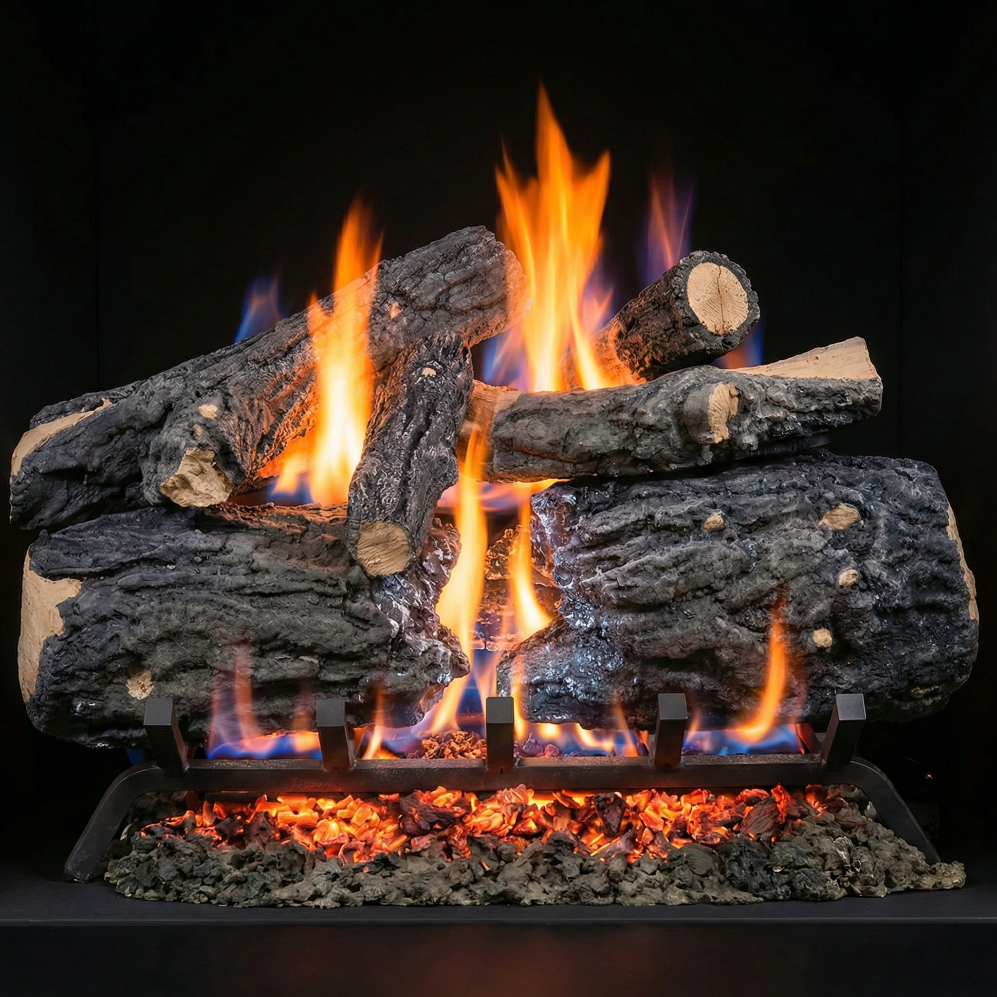 18" Blazed Oak Gas Log Set | Formation Creation