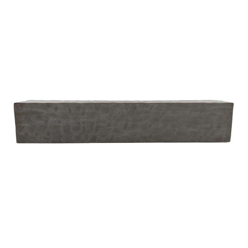 Chiseled - Non-Combustible Concrete Mantel Shelves By Design Specialties - Clearance - ExceptionalFire
