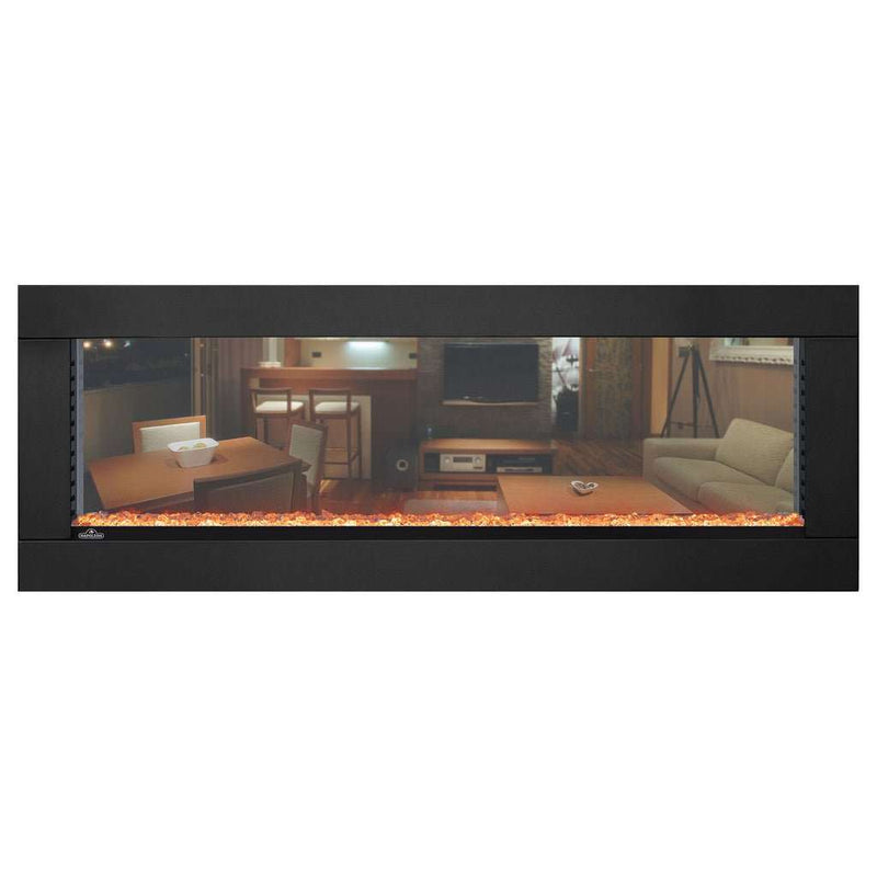 Clearion™ Elite 50 See Through Built-in Electric Fireplace - ExceptionalFire