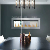 Clearion™ Elite 60 See Through Built-in Electric Fireplace - ExceptionalFire