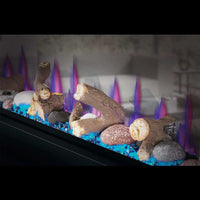 Clearion™ Elite 60 See Through Built-in Electric Fireplace - ExceptionalFire