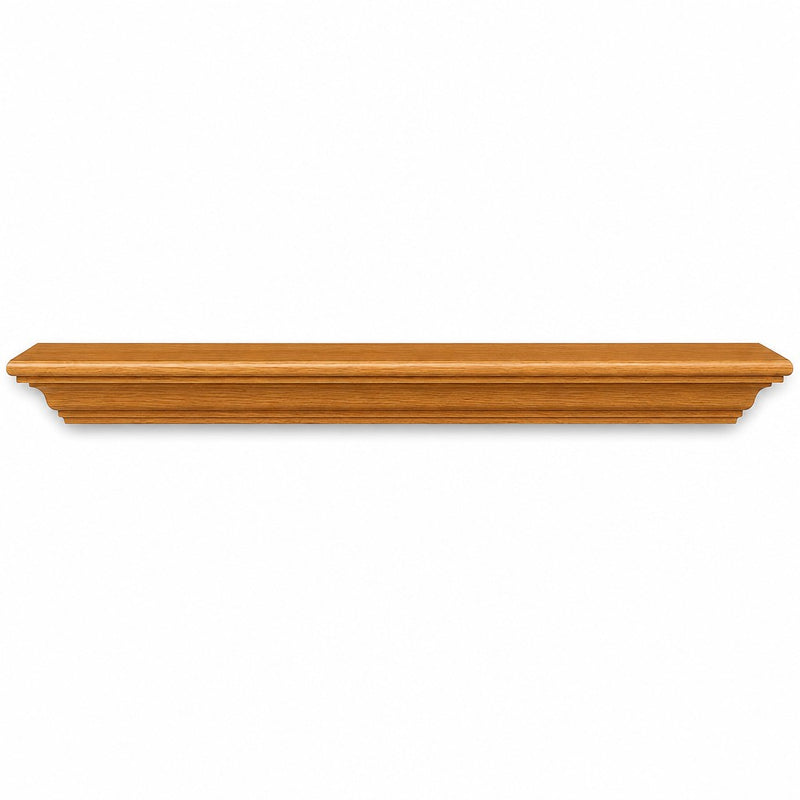 Cumberland Wood Mantel Shelf Kit Honey Oak