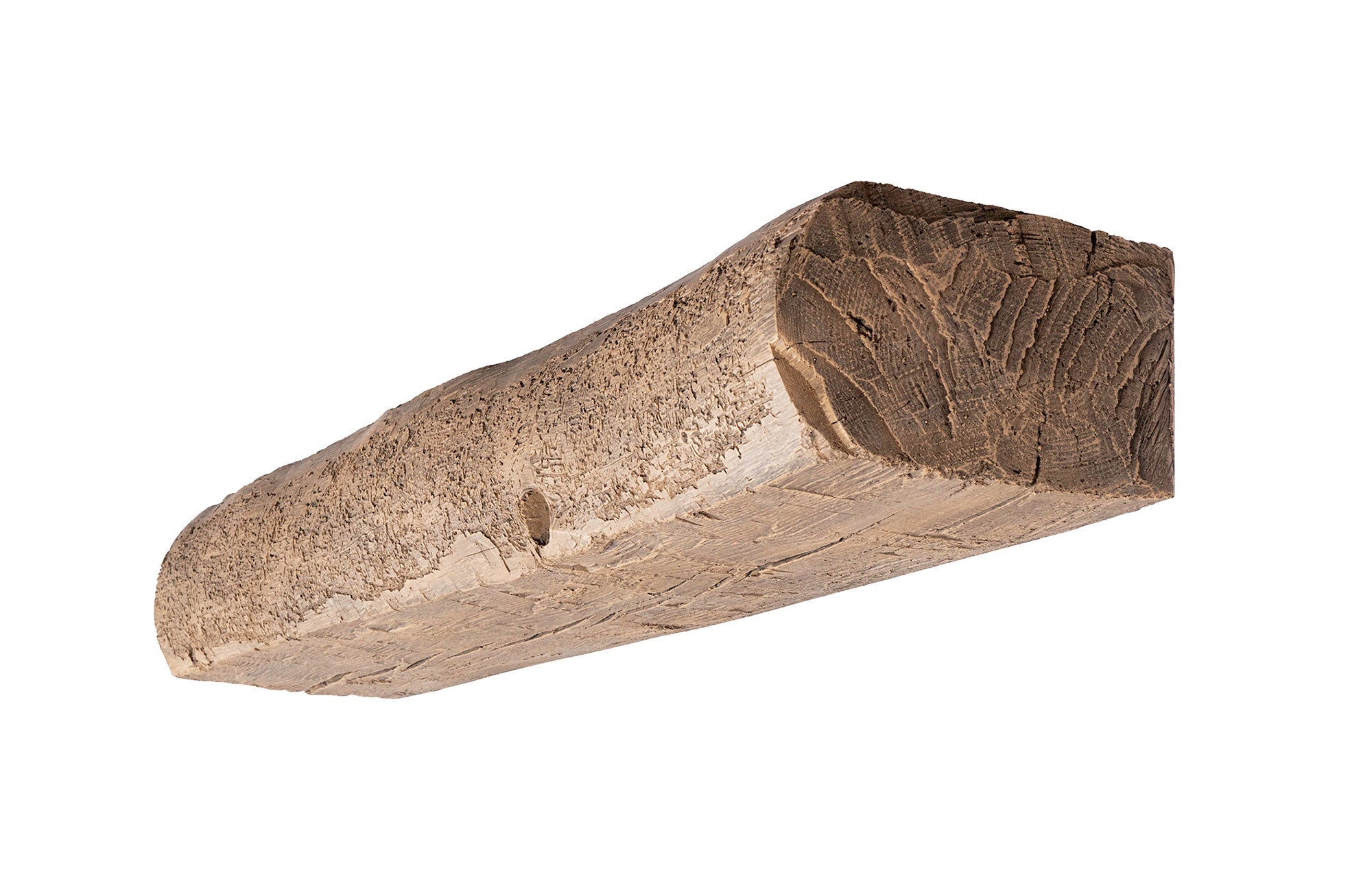 Cumberland Live Edge Non-Combustible Mantel Shelf Wheat Finish - ExceptionalFire
