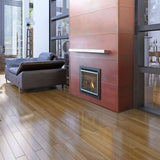 Custom Metal Floating Mantel Shelf: Non-Combustible, 25+ Finishes, Any Size - Stoll Industries - ExceptionalFire