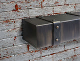 Custom Metal Floating Mantel Shelf: Non-Combustible, 25+ Finishes, Any Size - Stoll Industries - ExceptionalFire