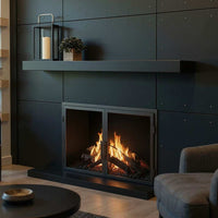 Custom Metal Floating Mantel Shelf: Non-Combustible, 25+ Finishes, Any Size - Design Specialties - ExceptionalFire
