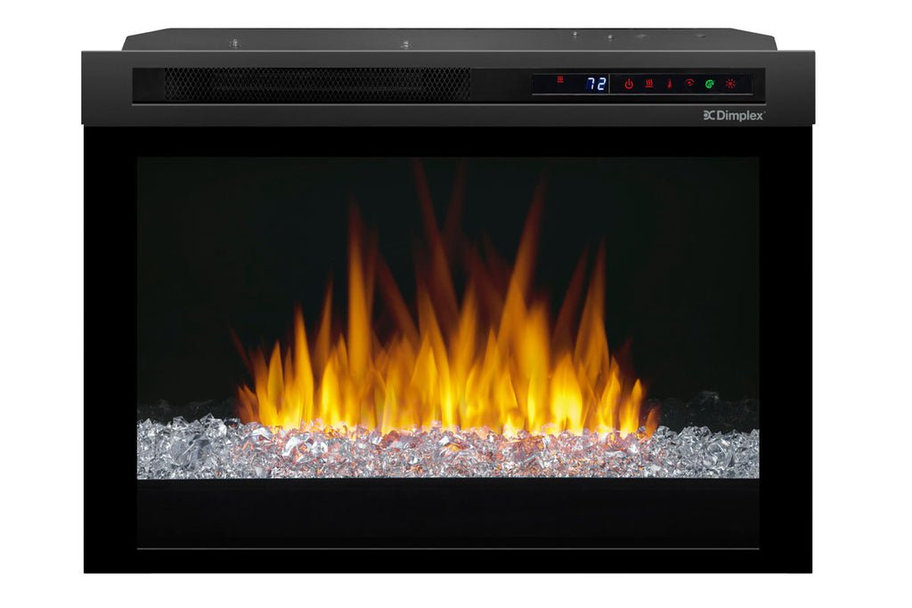 Dimplex 26" Multi-Fire XHD Plug-in Electric Firebox Glass Ember Bed - Model XHD26G - ExceptionalFire