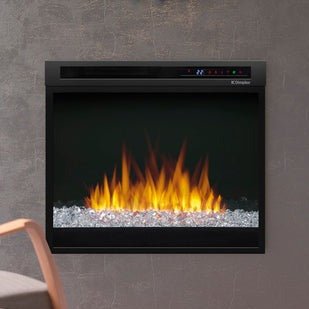 Dimplex 28" Multi-Fire XHD Plug-in Electric Firebox Glass Ember Bed - Model XHD28G - ExceptionalFire