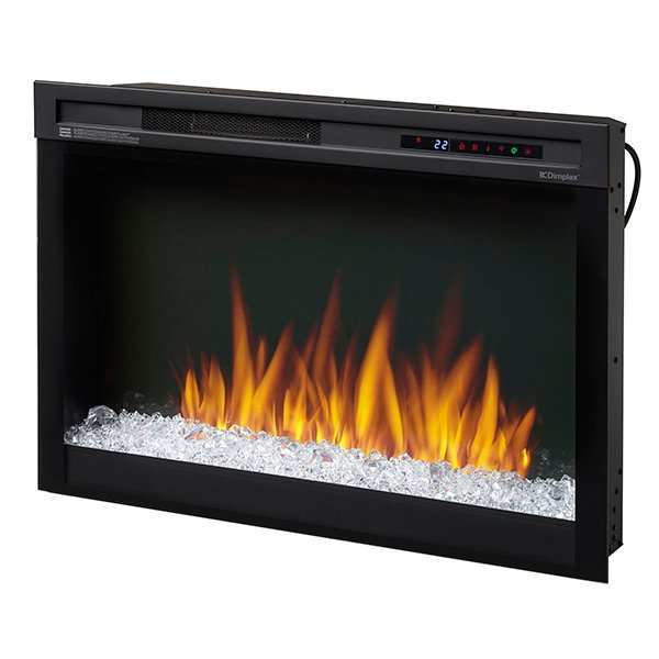 Dimplex 33" Multi-Fire XHD Plug-in Electric Firebox Glass Ember Bed - Model XHD33G - ExceptionalFire