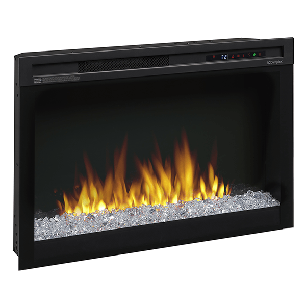 Dimplex 33" Multi-Fire XHD Plug-in Electric Firebox Glass Ember Bed - Model XHD33G - ExceptionalFire