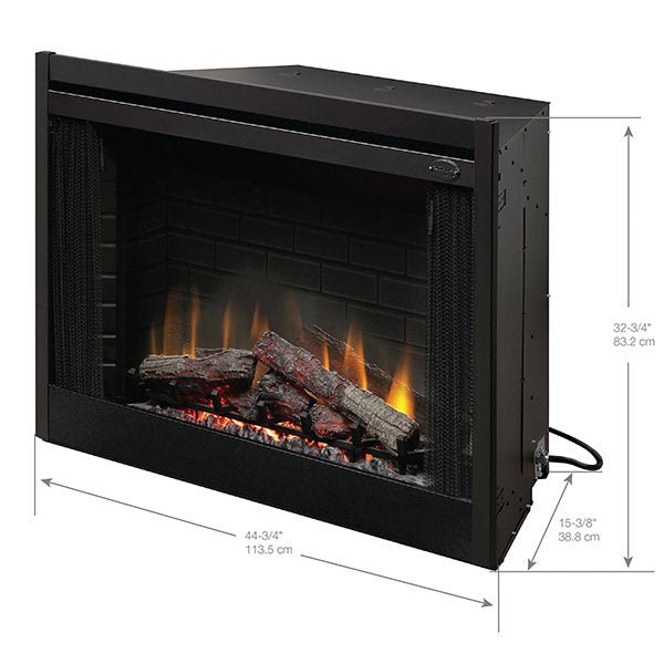 Dimplex 45" Deluxe Built-In Electric Firebox Log Set - Model BF45DXP - ExceptionalFire