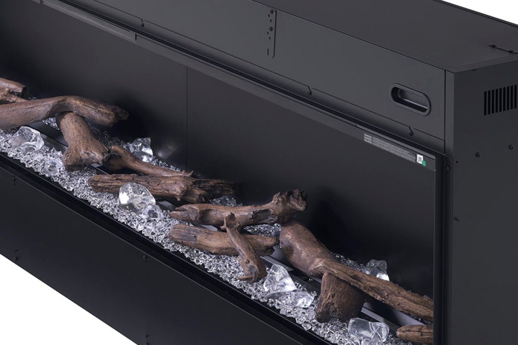 Dimplex 86'' Opti-myst Linear Built-In Electric Fireplace - Model OLF86-AM - ExceptionalFire