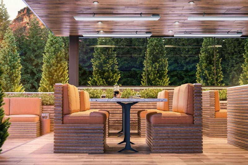 Dimplex DLW 1500W Outdoor/Indoor Radiant Electric Heater.