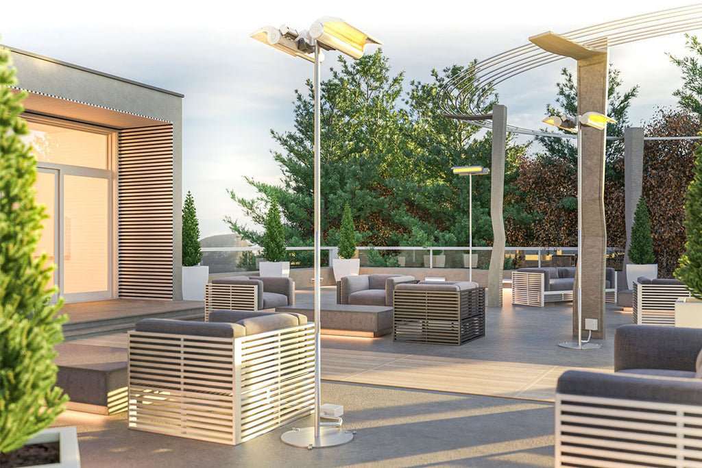 Dimplex DSH 2000W Outdoor/Indoor Infrared Electric Heater - Model DSH20W - ExceptionalFire
