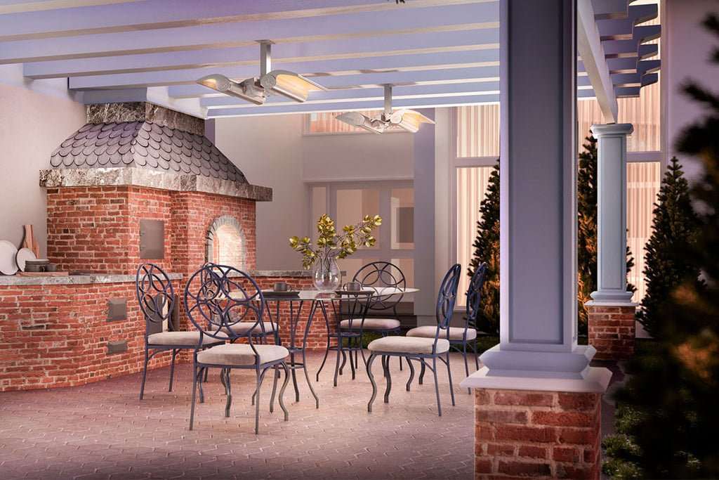 Dimplex DSH 2000W Outdoor/Indoor Infrared Electric Heater - Model DSH20W - ExceptionalFire