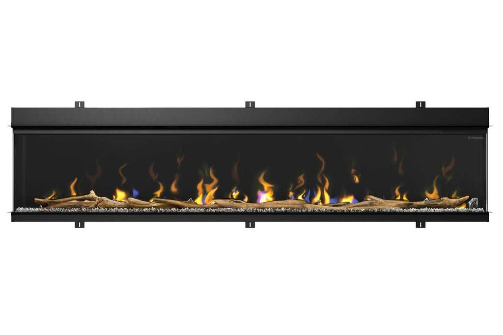 Dimplex IgniteXL Bold 100" Smart Linear Multi-Side View Built-In Electric Fireplace - Model XLF10017-XD - ExceptionalFire
