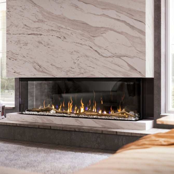 Dimplex IgniteXL Bold 60" Smart Linear Multi-Side View Built-In Electric Fireplace