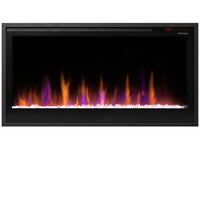 Dimplex Multi-Fire Slim 36" Smart Recessed / Wall Mount Linear Electric Fireplace - Model PLF3614-XS - ExceptionalFire