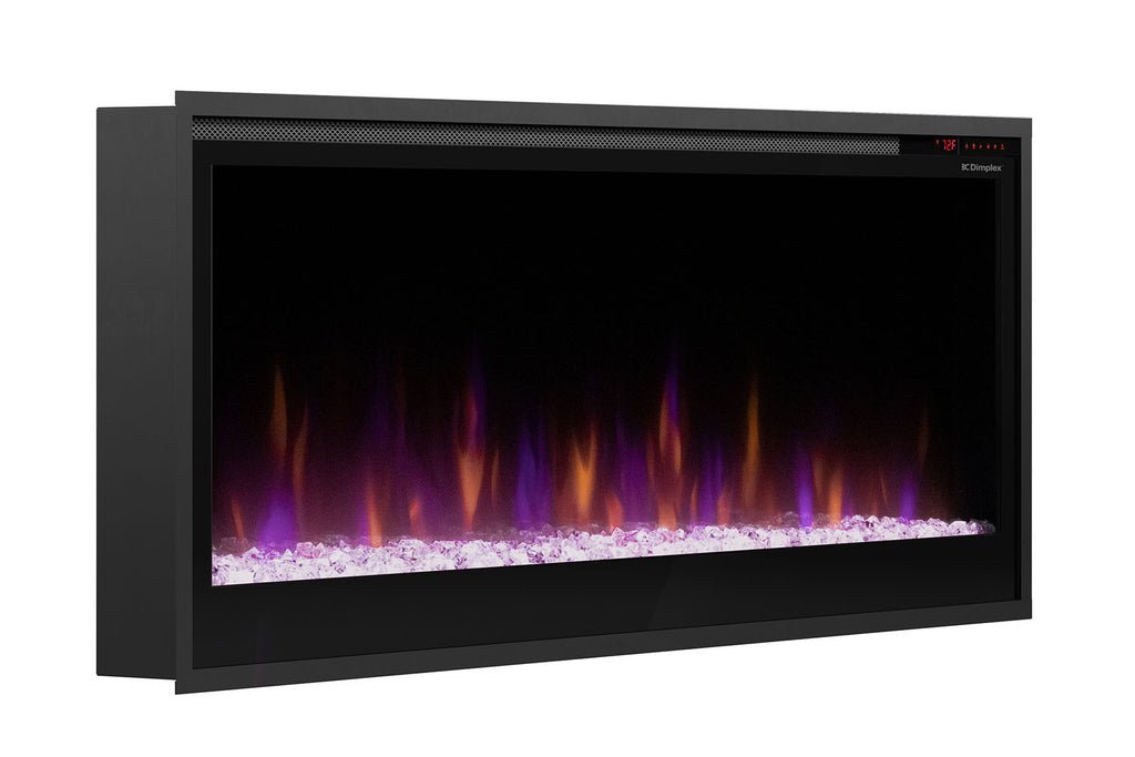 Dimplex Multi-Fire Slim 50" Smart Recessed / Wall Mount Linear Electric Fireplace - Model PLF5014-XS - ExceptionalFire