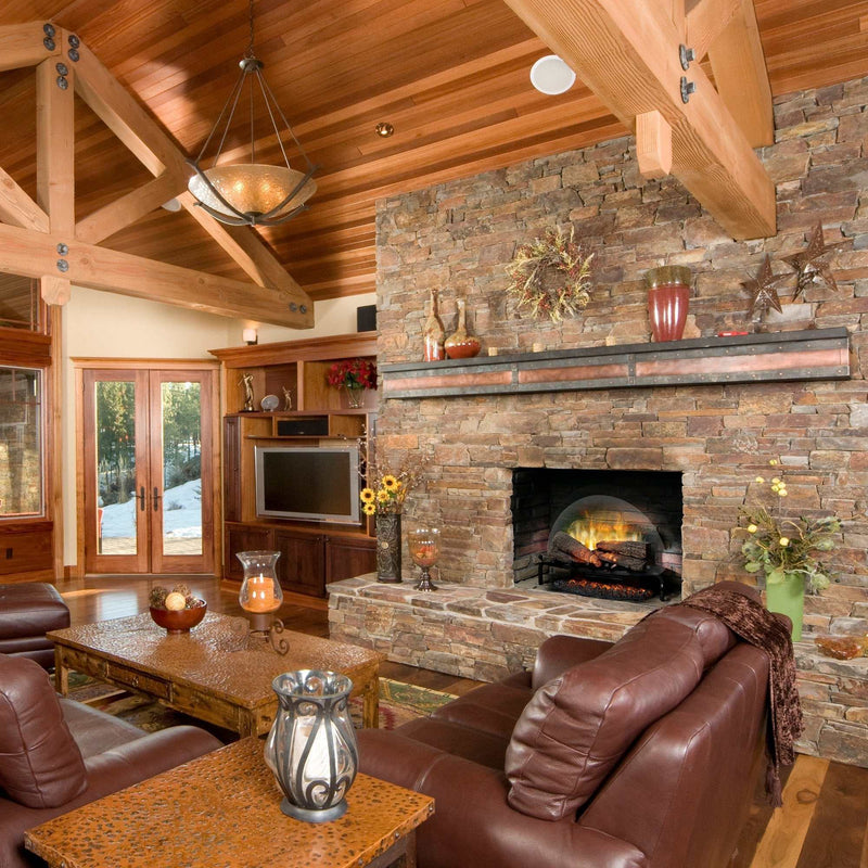 Dimplex Revillusion 25" Electric Log Insert with realistic flame effect and adjustable heater