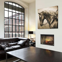 Dimplex Revillusion® 36" Built-In Electric Fireplace - Model RBF36P-FG - ExceptionalFire