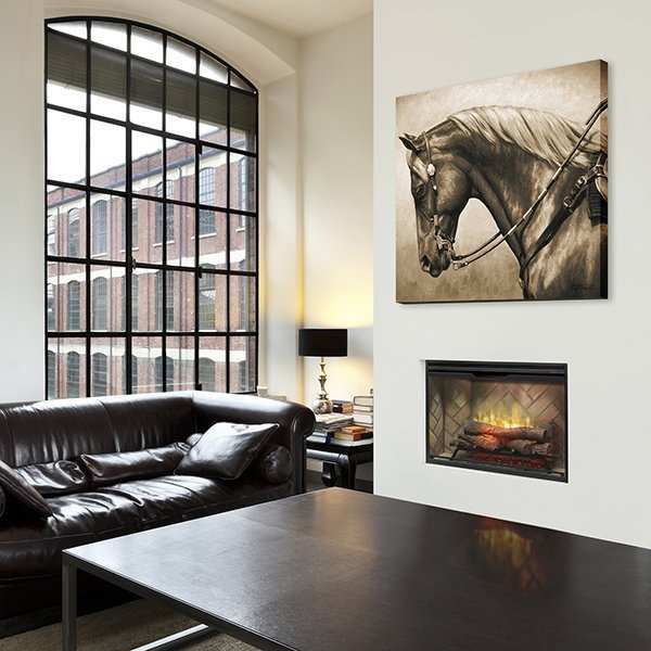Dimplex Revillusion® 36" Built-In Electric Fireplace - Model RBF36P-FG - ExceptionalFire