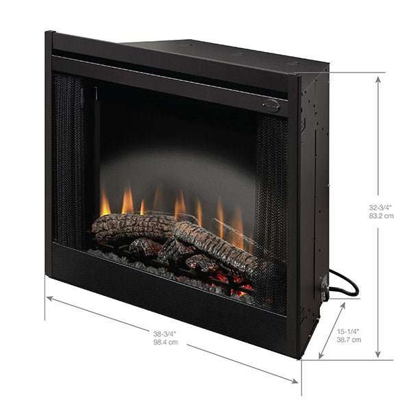 Dimplex Standard® 39" Built-In Electric Firebox - Model BF39STP - ExceptionalFire