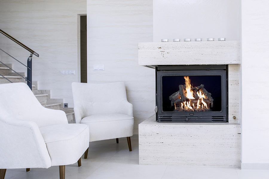 42" Western Driftwood See-Through Vented Gas Log Set | Grand Canyon