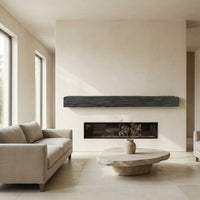 Smokehouse Non-Combustible Concrete Mantel Shelf Eclipse Finish