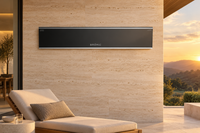 AI-generated outdoor design inspiration featuring black Platinum Electric 4500W. Confirm selected model dimensions and finish.