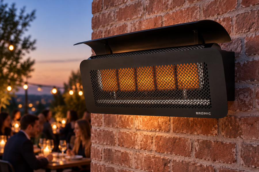 Bromic Tungsten 500 Smart-Heat Radiant Gas Heater (43,000 BTU)