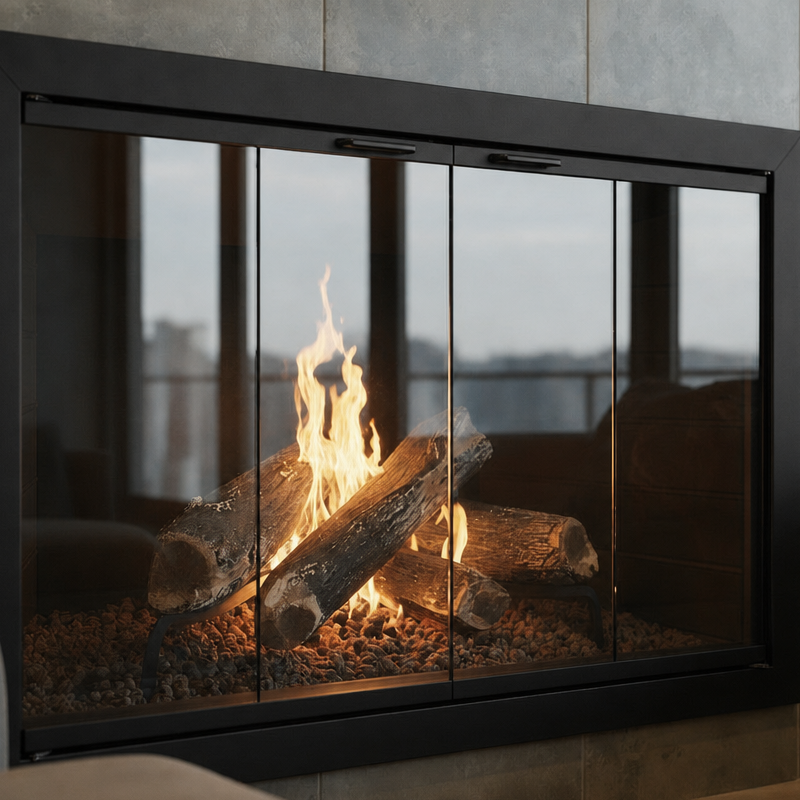 Brookfield finish preview — Rustic Black