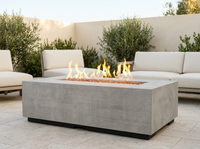 American Fyre Designs Legend LP Select 60" Firetable — outdoor setting