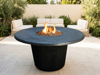 American Fyre Designs Cosmopolitan 48" Round Gas Fire Table — alternate view