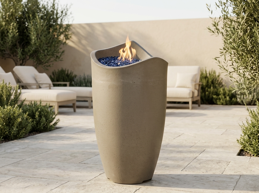 American Fyre Designs Wave 20" Fire Urn