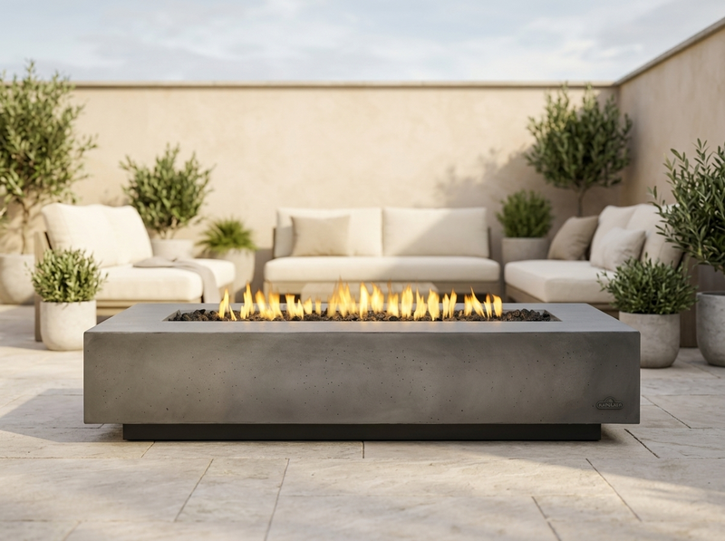 Napoleon Nexus 72-Inch Patioflame Fire Table — outdoor setting