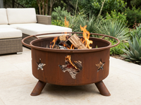 Texas State & Stars — outdoor setting
