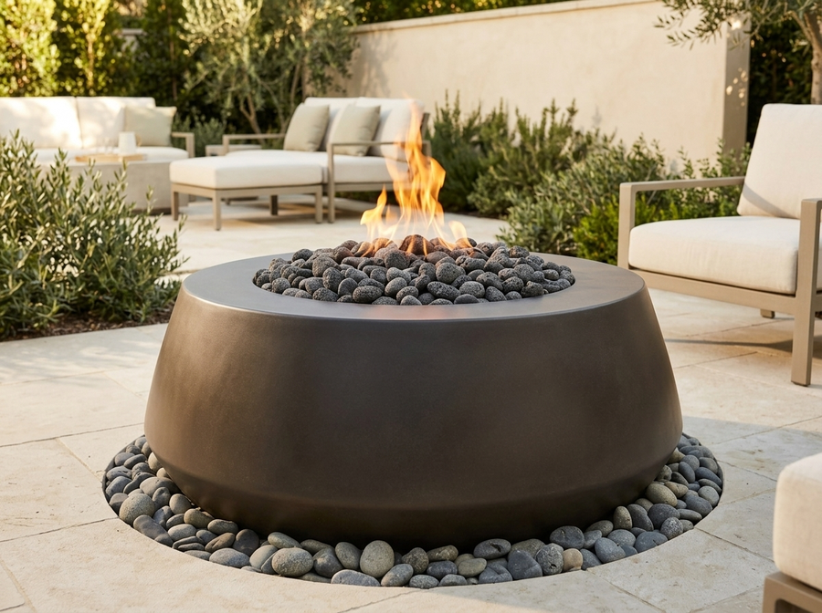 Belize Concrete Fire Pit