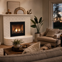Empire Tahoe Premium 36" Direct Vent Gas Fireplace — lifestyle