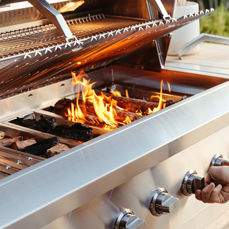American Made Grills Encore 36-Inch Built-In Hybrid Grill