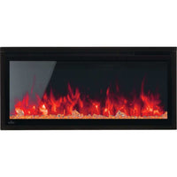 Entice 36" Wall-hanging Electric Fireplace - ExceptionalFire