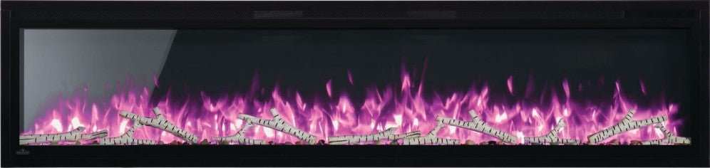 Entice 72" Wall-hanging Electric Fireplace - ExceptionalFire