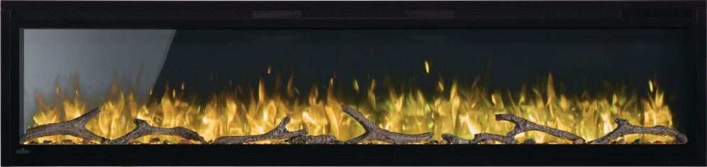 Entice 72" Wall-hanging Electric Fireplace - ExceptionalFire
