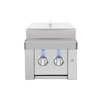 American Made Grills Estate Double Side Burner