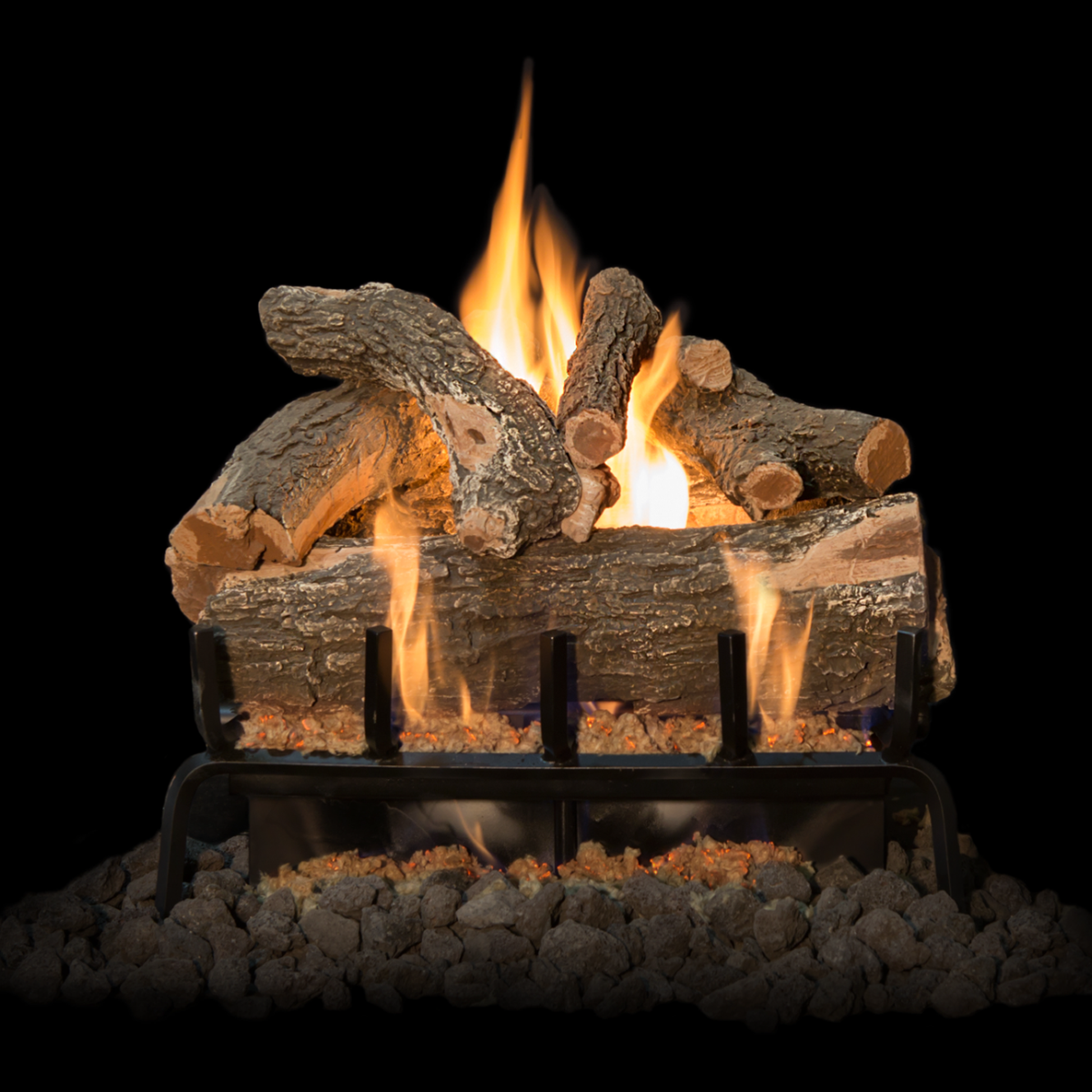 Arizona Weathered Oak Vented Gas Log Set - Grand Canyon