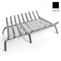 32" Lumino Stainless Steel Ember Lifetime Fireplace Grate
