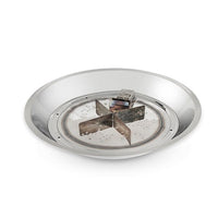 Round Stainless Steel Crystal Fire Plus Burner - 20"