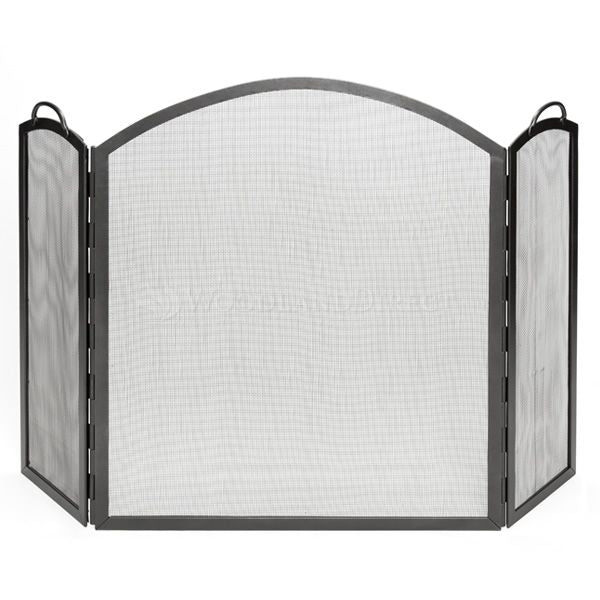 Three Panel Arched Fireplace Screen - Large