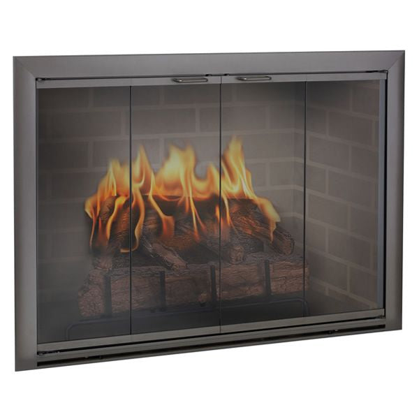 Brookfield Masonry Fireplace Glass Door