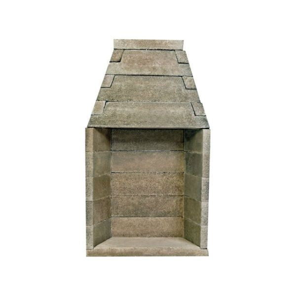 Engineered Rumford Style Masonry Fireplace System - 36"